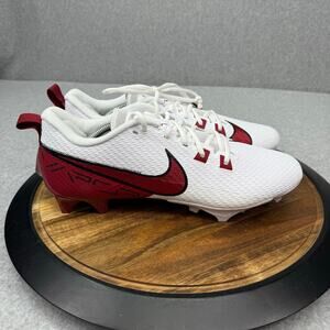 Nike Vapor Edge Speed 360 2 Men's 13 Football Cleats White Crimson FQ4045-104